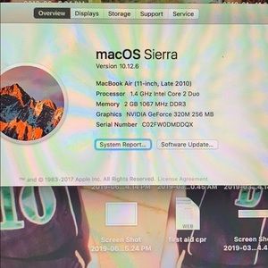 MacBook Air late 2010
